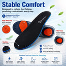 All-Day Comfort Insoles - Recommended by Japanese Physical Therapists, Shock Absorbing Shoe Inserts for Standing All Day, Work & Long Walks, Plantar Fasciitis Relief for Men & Women, L — 4