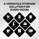 ClearSpace Clear Plastic Storage Bins, Pantry & Cabinet Organizer, 6 Pack — 6
