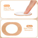 24 Pcs Bunion Pads to Wear with Shoes, Self-Adhesive Waterproof Cushion Protector, Multi-Size Moleskin for Feet, Breathable Foam Bunion Pads — 4