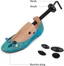 Pair of Premium Professional 4-way Shoe Trees, Shoe Stretcher for Men or Women | wood — 7