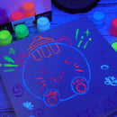 Artecho Glow in the Dark Acrylic Paint Set, 8 Colors x 20ml (0.7oz) | Jar | 0.7 Fl Oz (Pack of 8) — 7