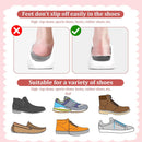 1/2 Inch Heel Lifts, Gel Heel Raisers for Leg Length Discrepancies Black Foot Height Increase Insoles Soft Shoe Lifts for Women Men Uneven Legs Comfort Half Foot Insoles for Heels Pain, 1 Pair — 5