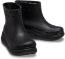 Crocs Unisex Crush Platform Waterproof Rain Boots – Black — 7