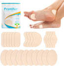 Promifun Moleskin Strips with Adhesive Blister Prevention Pads,Beige 24 Pcs | 24 Sheets (Pack of 1) — 1