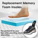 Memory Foam Insoles for Men Comfort Replacement Shoe Inserts for Work Boot,Running Shoes,Hiking Shoes,Sneaker,Cushions Shock Absorbing Inner Soles for Foot Pain Relief,Black US14 — 3