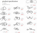 Metal Wire Puzzle Set of 24 with Pouch — 2
