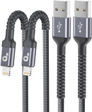 iPhone Charger Cable 2Pack 6FT, Lightning Cable [Apple MFi Certified] 1