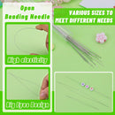 UOOU 86 Pcs Beading Needle Set, 6 Sizes Beading Needles for Seed Beads — 6