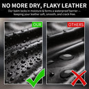 Leather Recoloring Balm and Leather Repair Kit for Furniture, Black Leather Restorer for Couches, Furniture, Car Seats, Leather Paint & — 4