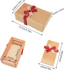 EEOCWF Puzzle Box with Hidden Compartment, Challenging Wooden Magic Trick Lock Boxes for Adults, Brain Teaser Game Mystery Surprise Secret Box for Valentines Christmas Party Favors — 2
