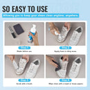 LANBEIDE Shoe Cleaner Kit - 6.76 oz Foam Sneaker Cleaner with Brush & Towel — 6