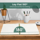 Taja Large Spiral Lined Notebook for Work, Journal for Women & Men | P-Dark Green | A-Lined (1Pack) — 4