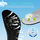 4D Cloud Steppers Insoles for Men and Women, Work Boot Cushioning Inserts - White — 8