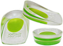 2 Pack - KidSole Shock Absorbing Lightweight Gel Heel Cups For Kid's With Sensitive Heels, Heel Spurs, Plantar Fasciitis, or Ankle Pain (Green Toddlers Size 11-2) 3