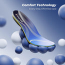 Professional Heavy Duty Support Pain Relief Orthotics - Over 230+ lbs Plantar Fasciitis High Arch Support Insoles for Women and Men, Flat Feet Orthotic Insert, Work Boot Shoe Insole - Blue — 4