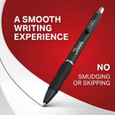 Sharpie S-Gel Retractable Gel Pen, Medium Point, Black Ink, 4/Pack (2096134) — 4