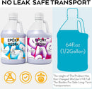 INCLY Epoxy Resin 1 Gallon, Crystal Clear Bubbles Free Resin Supplies — 8