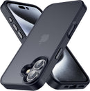 Yriklso for iPhone 16 Case, Shockproof for iPhone 16 Phone Case, Military Grade Drop Protection, Protective Hard Back Slim Cover, Black — 1