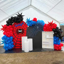 12 Inch Red Blue Black Balloons for Spider Cool Man Birthday Decorations — 7