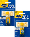 Dr. Scholls Corn/Callus Remover Liquid (2 Pack), 8 Piece Set — 1