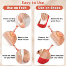 30 Pcs Metatarsal Foot Pads Ball of Foot Cushions, 0.28" Thick Felt 6
