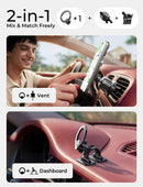 LISEN for MagSafe Car Phone Mount for iPhone 18 Pro Max, Magnet Magnetic Phone Holders for Your Car 2-in-1 Vent Dashboard Magnet Cell Phones Holder Mounts fit iPhone 18 Pro Max 17 16 15 14 13 12 photo 2
