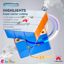 CuberShop QY X Man Tornado V3 M UV Coated (Pioneer with MagLev), 2023 New 3x3 Magnetic Speed Cube, QY Tornado V3 Pioneer UV, 3x3x3 Smooth and Fast Speed Cube, Magic Clothes UV Coated — 5