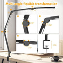 AILBTON Bright LED Desk Lamp with Clamp,Eye Caring Architect Led Desk Lights with Adjustable Swing Arm for Office… — 7