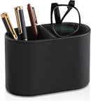 Pen Holder for Desk, Small Remote Control Holder, Black — 1