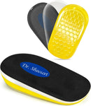 Dr. Shoesert 1" Adjustable Heel Lift Inserts (3-Layer Foam & Gel Hybrid) - Black — 1