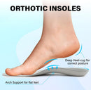 Knixmax Outdoor Women Ultra Thin Corrective Insoles for Crocs Clogs Ultra Thin Shoes Inserts with Arch Support, Breathable Waterproof Sockless Barefoot Liners for Replacement Grey Size US7/EU39-40 — 4