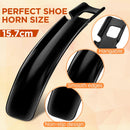 Plastic Travel Shoe Horn | 6 Inch Black — 3