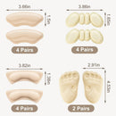 14 Pairs Premium Heel Grips for Men and Women, Heel Pads for Shoes that are Too Big, Self-Adhesive, Inserts for Loose, Heel Filler Cushions Improved Shoe Fit and Comfort. — 2