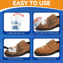 Suede Shoe Cleaner, 6.76 Oz Nubuck Cleaner with Brush and Towel, No-Rinse for Leather, Boots, Knit, Canvas — 7