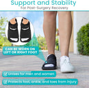 Vive Post Op Shoe - Lightweight Medical Walking Boot with Adjustable Strap — 7
