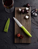 VITUER Paring knife, 4PCS Paring knives (4 Knives and 4 Knife cover), 4 Inch Peeling Fruit and Vegetable Knife,… — 5