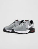 Nike Air Max Excee Mens Shoes - Particle Grey/White/Black/University Red — 5