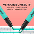 Sharpie Clear View Highlighter Sticks, Chisel Tip Highlighter Market Set, Essential School & Teacher Supplies, Smear Resistant, Assorted Color Highlighters, 8-Pack | 1 Count (Pack of 8) — 4