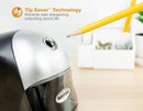 Bostitch Office QuietSharp Executive Heavy Duty Electric Pencil Sharpener for 65% Faster Sharpening and 6X Longer Cutter Life - Colored Pencil Compatible, Black — 3