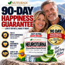 Nuturna Neuropathy Nerve Cream - Fast Acting Relief & Recovery Cream for Feet, Hands, Legs & Toes - Ultra Strength Menthol, Arnica, Aloe Vera, MSM - Non-Greasy, Soothing Comfort - 4 oz — 8
