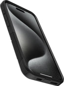 OtterBox iPhone 15 Pro MAX (Only) Commuter Series Case - Black, Slim & Tough, Pocket-Friendly, with Port Protection — 3