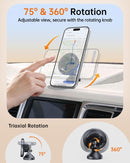 SYNCWIRE MagSafe Car Mount, Adjustable Magnetic Phone Holder, Space Gray photo 2