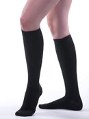 Allegro 20-30 mmHg Firm Knee High Compression Stockings for Men and Women | Medium Wide Calf | Black — 2