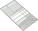 Aleks Melnyk No.423 Metal Stencil for Bullet Journaling, Bookmark, Planning, Banners, Lines, Lists, Planner Stamps, Habit Tracker, Dot Journal Stencil for Diary, Template, Scrapbook — 2