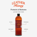 Leather Honey Leather Conditioner – Non-Toxic & Made in the USA Since 1969 - 32 Fl Oz (Pack of 1) — 3