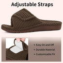 Litfun Orthopedic Slippers for Women Arch Support House Shoes - Brown — 5