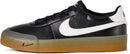 Nike Men's Court Shot Shoes - Black/White/Gum Light Brown — 1