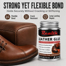 Realth Leather Adhesive Glue 4 oz Brush Can, Heavy Duty Contact Cement — 3