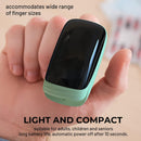 Finger Pulse Oximeter, Fingertip Blood Oxygen Saturation with Pulse Monitor Rechargeable, Accurate Spo2 Reading for Home, Outdoor Sports，Green — 4
