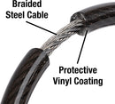 Master Lock Combination Cable Bike Lock 4-Foot Long Bicycle Lock, 8143D | 4' x 5/16" — 3